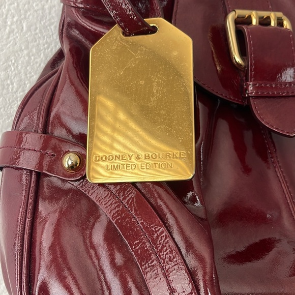 Dooney & Bourke Burgundy Shoulder Bag - Picture 8 of 16